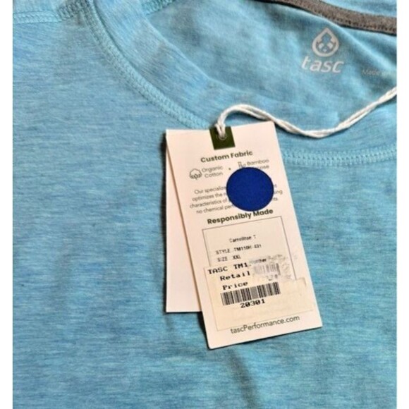 Tasc Carrollton Tee Mens Size XXL Performance - Workout - Company Logo - Outdoor - Picture 3 of 9
